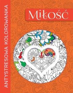 Okładka książki Antystresowa kolorowanka. Miłość