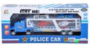 Opakowanie Auto policyjne laweta z akcesoriami