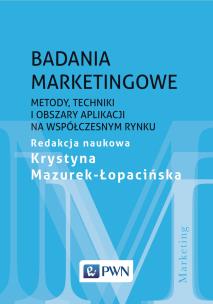 Badania marketingowe. Autor: Opracowanie zbiorowe. Multiszop.pl Okładka książki Badania marketingowe