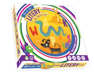 Opakowanie Bawię się. Litery. Gra edukacyjna