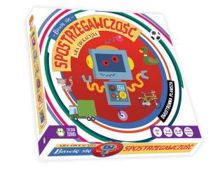 Opakowanie Bawię się. Spostrzegawczość. Gra edukacyjna