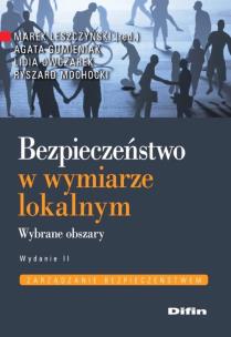 Okładka książki Bezpieczeństwo w wymiarze lokalnym