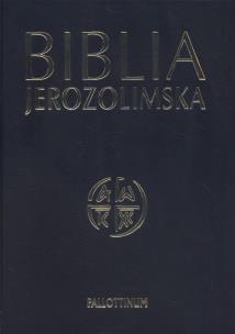 Opakowanie Biblia Jerozolimska złocona
