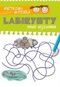 Okładka książki Bystrzaki do dzieła. Labirynty. Nowe wyzwania