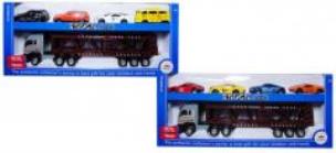 Opakowanie Ciężarówka laweta + 4 auta