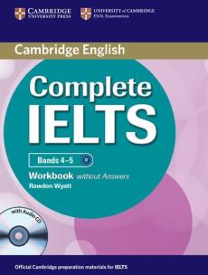 Okładka książki Complete IELTS Bands 4-5 Workbook without Answers + CD