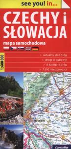 Opakowanie Czechy i Słowacja Mapa samochodowa 1:600 000