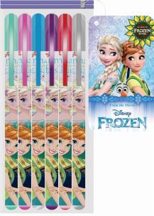 Opakowanie Długopisy żelowe 6 kolorów Frozen