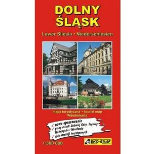 Opakowanie Dolny Śląsk mapa atrakcji turystycznych 1:300 000
