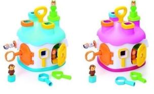 Okładka książki Domek kształtów, 2 kolory