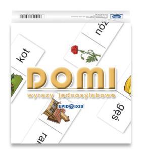 Opakowanie DOMI wyrazy jednosylabowe