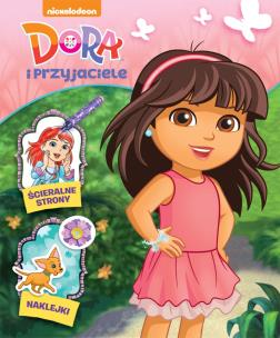 Okładka książki Dora i przyjaciele Kolorowanka