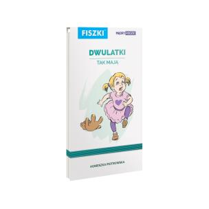 Okładka książki Dwulatki tak mają fiszki