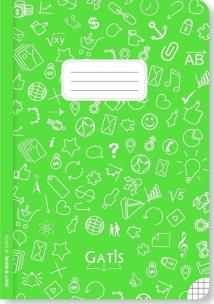 Opakowanie Eco Green A5 w kratkę 60 kartek