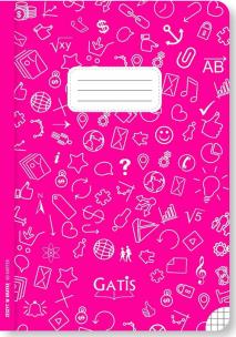 Opakowanie ECO PINK Zeszyt A5 w kratkę 60 kartek