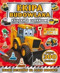 Okładka książki Ekipa budowlana. My first JCB. Książka z zadaniami