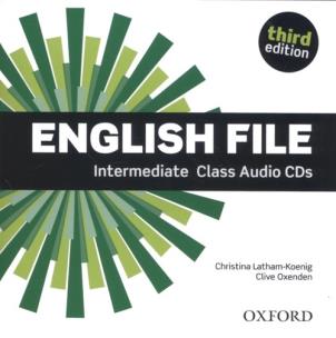Okładka książki English File Intermediate Ciass Audio CD