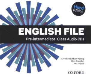 Okładka książki English File Pre-Intermediate Class Audio CD