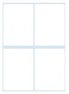 Okładka książki Etykiety biurowe 55/40 24 białe