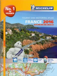 Opakowanie France atlas samochodowy 1:200 000