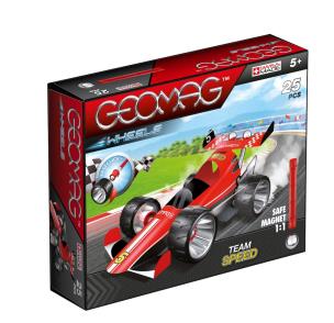 Opakowanie Geomag Wheels Red Team