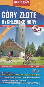 Okładka książki Góry Złote Góry Rychlebskie 1:40 000