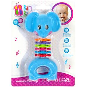 Okładka książki Grzechotka słoń BAM BAM