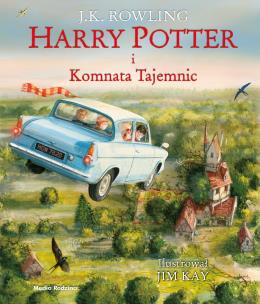 Okładka książki Harry Potter i Komnata Tajemnic wyd. ilustrowane