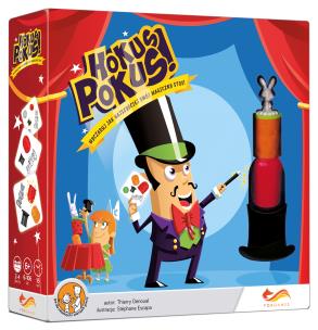 Okładka książki Hokus pokus Gra planszowa