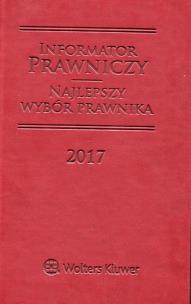 Okładka książki Informator prawniczy 2017 Najlepszy wybór