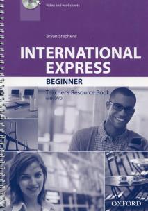 Okładka książki International Express Beginner Teacher's resource book with DVD