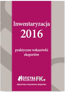 Okładka książki Inwentaryzacja 2016