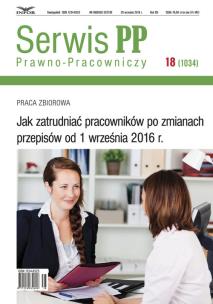 Opakowanie Jak zatrudniać pracowników po zmianach przepisów od 1 września 2016 r.