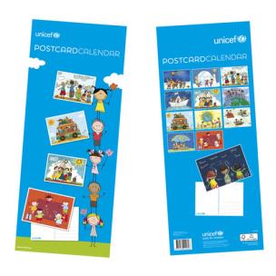 Opakowanie Kalendarz Pocztówkowy Unicef