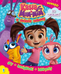 Okładka książki Kasia & Mim-Mim W świecie zabawy