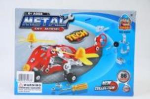 Opakowanie Klocki konstrukcyjne kolorowe 86 elementów