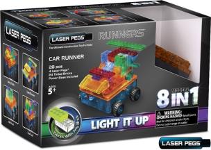 Opakowanie Klocki laser pegs 8 w 1 Car runner