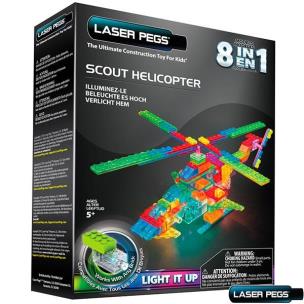 Opakowanie Klocki laser pegs 8 w 1 Helicopter