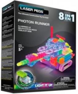 Opakowanie Klocki laser pegs 8 w 1 Photon Runner