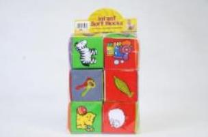 Opakowanie Klocki miękkie 6el