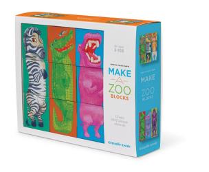 Opakowanie Klocki układanki - zbuduj zoo
