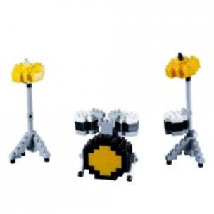 Opakowanie Klocki Zestaw perkusyjny 187 części BRIXIES