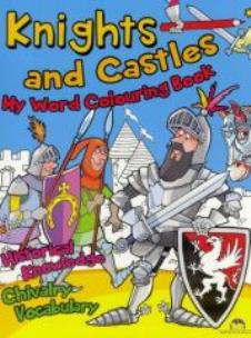 Okładka książki Knights and Castles. My Word Colouring Book