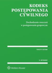 Okładka książki Kodeks postępowania cywilnego