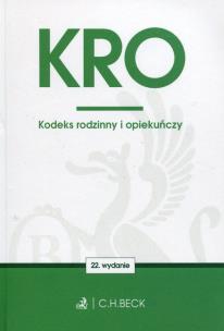 Okładka książki Kodeks rodzinny i opiekuńczy