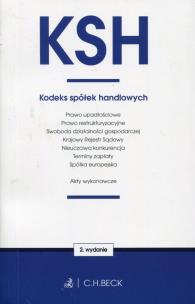 Okładka książki Kodeks spółek  handlowych oraz ustawy towarzyszące