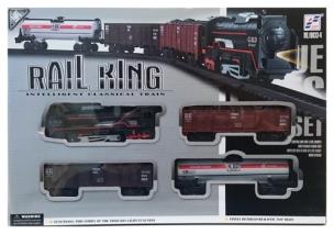 Opakowanie Kolejka Rail King z światłem