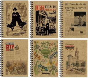 Opakowanie Kołonotatnik B6/120K kratka FRESH