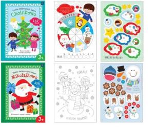 Opakowanie Kolorowanka A4 z nakl. Zabawy z cyfer, kszt, liter