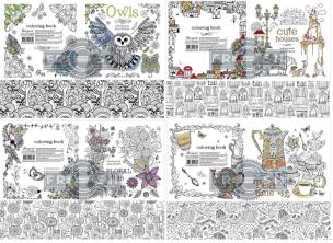 Opakowanie Kolorowanka antystresowa 200/200/12K FRESH